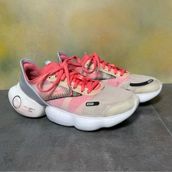 Brooks Aurora-BL Women's Running Shoes Grey/Coral/Black Size 7B - Picture 2 of 16